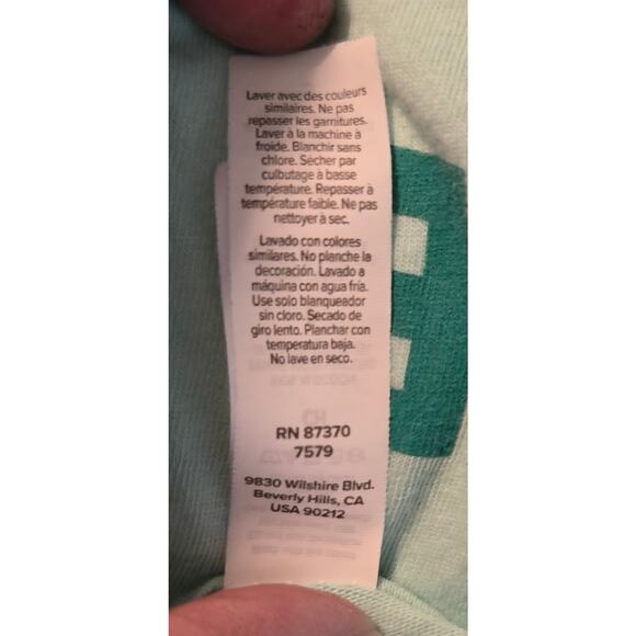 Baileys Mint Green T-Shirt Size Small Print Front and Back 100% Cotton - Picture 9 of 11